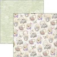 Ciao Bella Flower Shop 12x12 Inch Patterns Pad (8pcs) (CBT077)